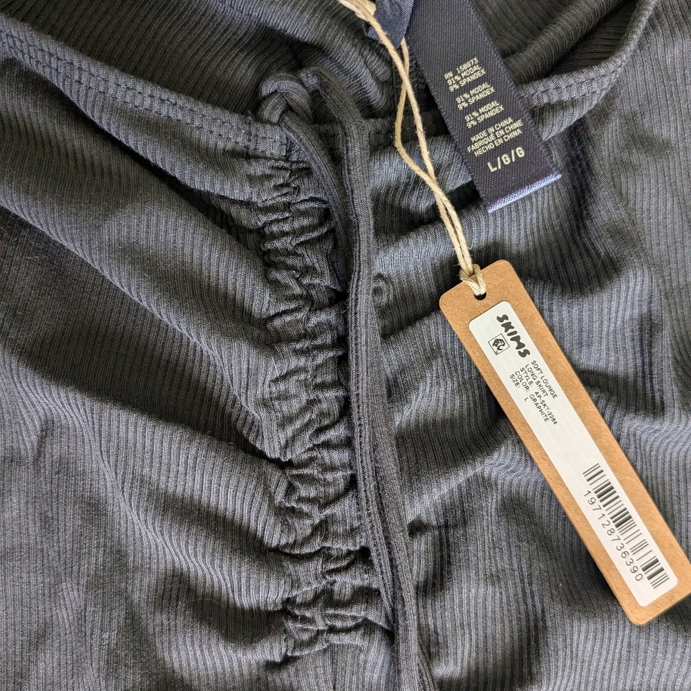 NWT SKIMS LONG SKIRT | GRAPHITE - Picture 6 of 6